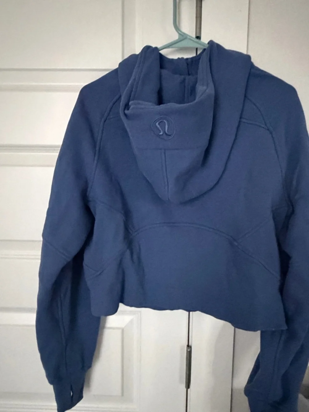 lululemon athletica Navy Blue Half-Zip Hoodie Sweater - Picture 4 of 6